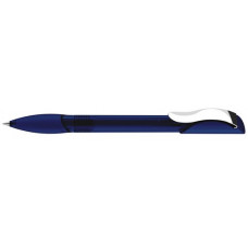 2419 ШР Hattrix Clear Soft grip Clip Metal т.синий 2757