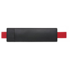 NB04 Футляр-карман для ручки HOLDER Soft черный/красный 186