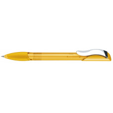 2419 ШР Hattrix Clear Soft grip Clip Metal желтый 7408