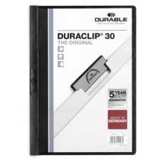 220001 Папка с клипом DURACLIP ORIGINAL 30 черная