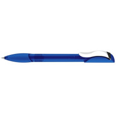 2419 ШР Hattrix Clear Soft grip Clip Metal синий 2935